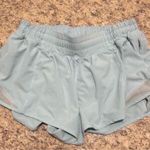 Women's Light Blue Lululemon Shorts